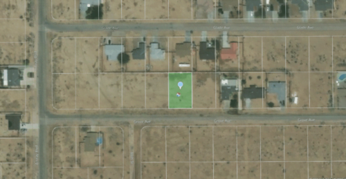 Ready-to-Build California City Lot with Breathtaking Views Looking South!