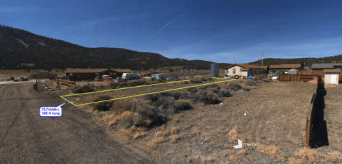 Baldwin Lake 25x100ft Lot Close to Bear Mountain Ski Resort Ready for Singlewide Home!