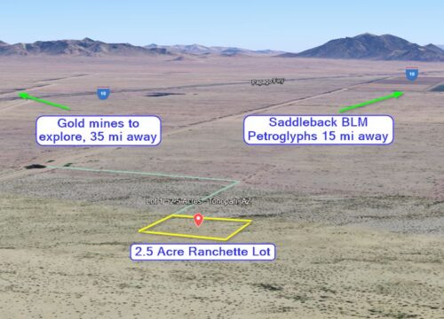 ARIZONA - 2.5 Acres, Lot 1, Tonopah, AZ, Maricopa County: 5 mi to I-10 Freeway, Legal Access YES, Mf'd Homes OK, 70 mi to Phoenix, 15 mi to BLM Petroglyphs