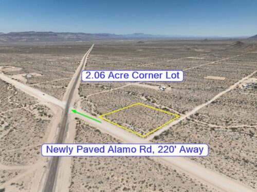YUCCA, ARIZONA - 2.06 Acres, Mohave County: Easy Access 220' From Paved Alamo Rd, 6.5 mi. to I-40, Good Development Potential, Mf'd Homes & RVs Allowed