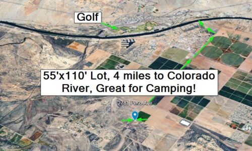 ARIZONA - 0.14 Acre, Mohave Valley, AZ: 4 miles to Colorado River, Great Off-Grid Spot to Camp, 630 FT from Paved Rd, Legal Access, No HOA